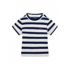 GUESS μπλούζα παιδική ριγέ κορίτσι K6RI18KB020-SWNS μπλε